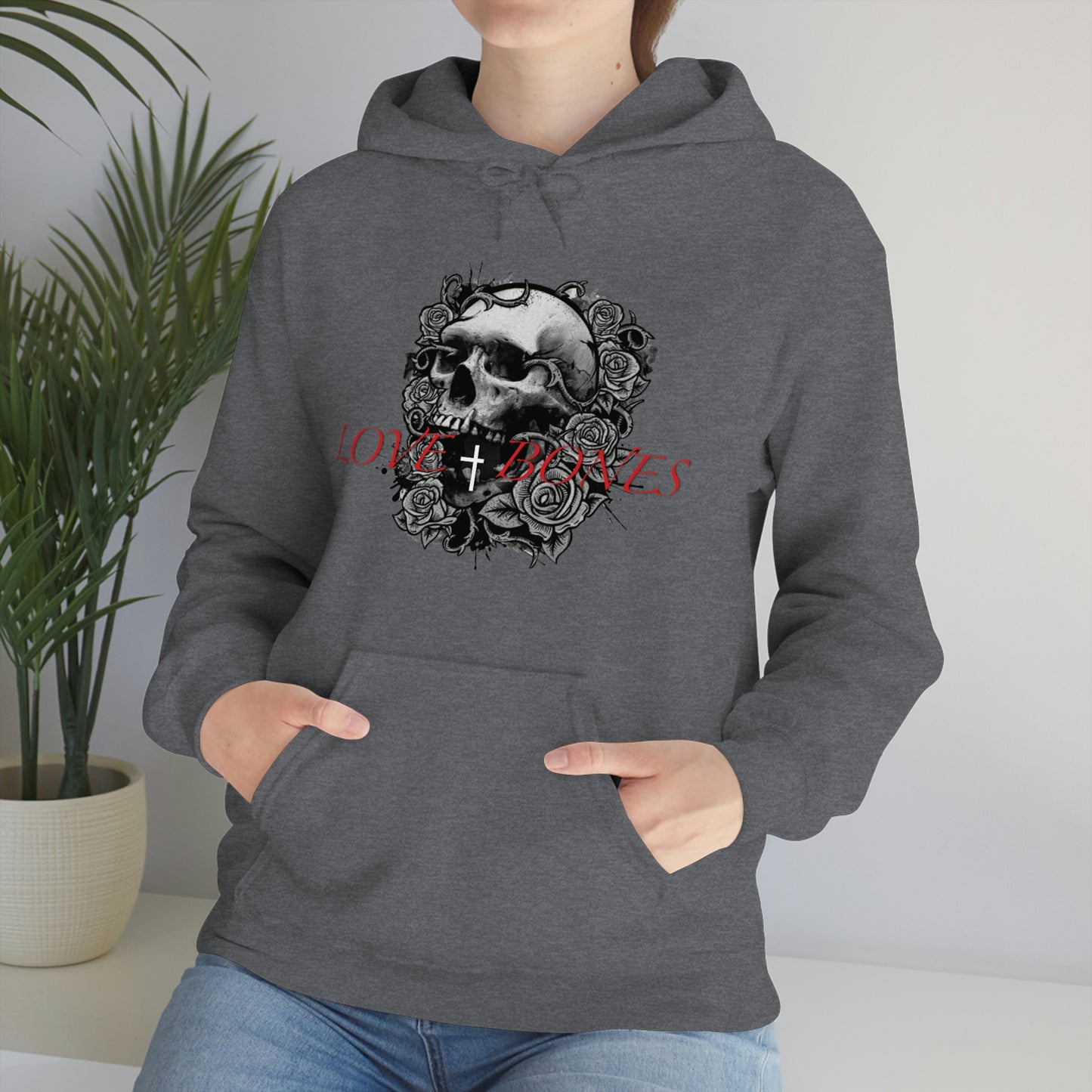 FADED LOVE Hooded Sweatshirt Soft Unisex Heavy Blend™