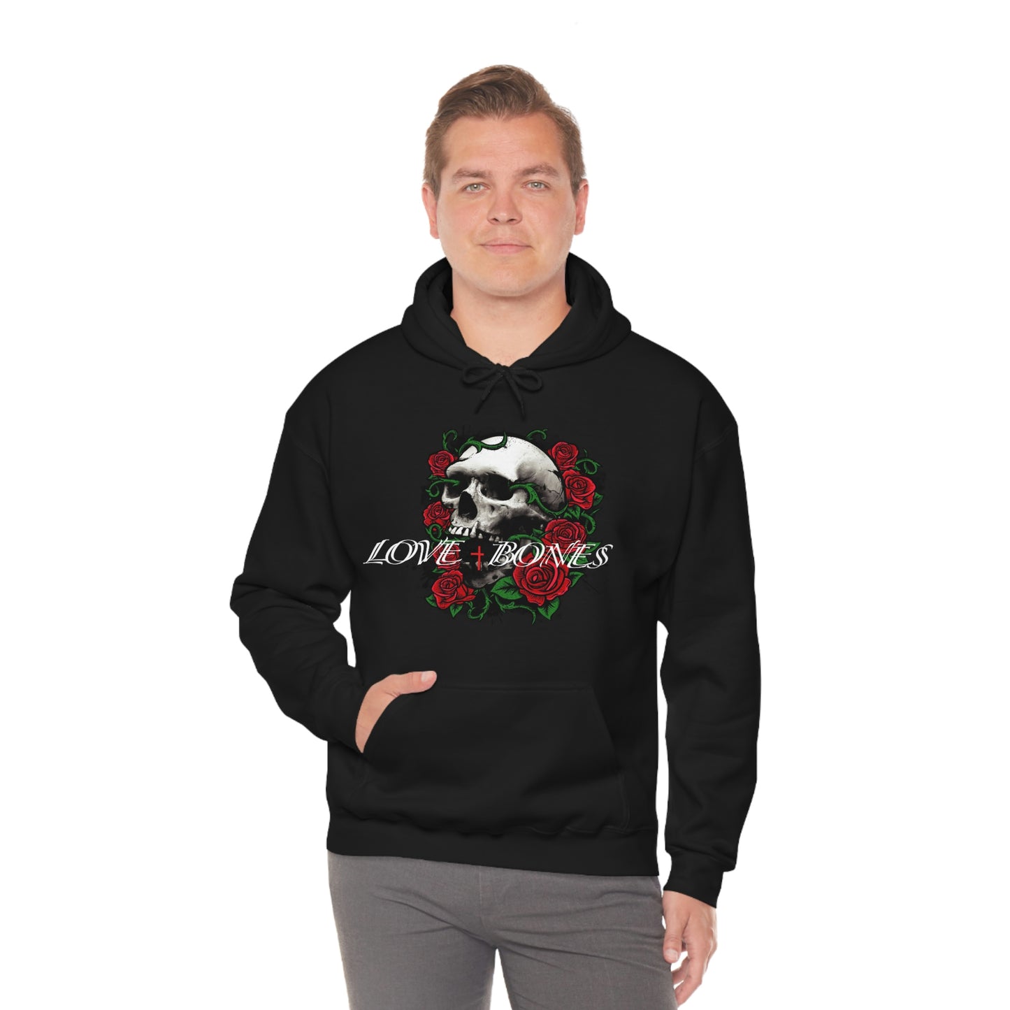 DRUNK in LOVE Hooded Sweatshirt Soft Unisex Heavy Blend™