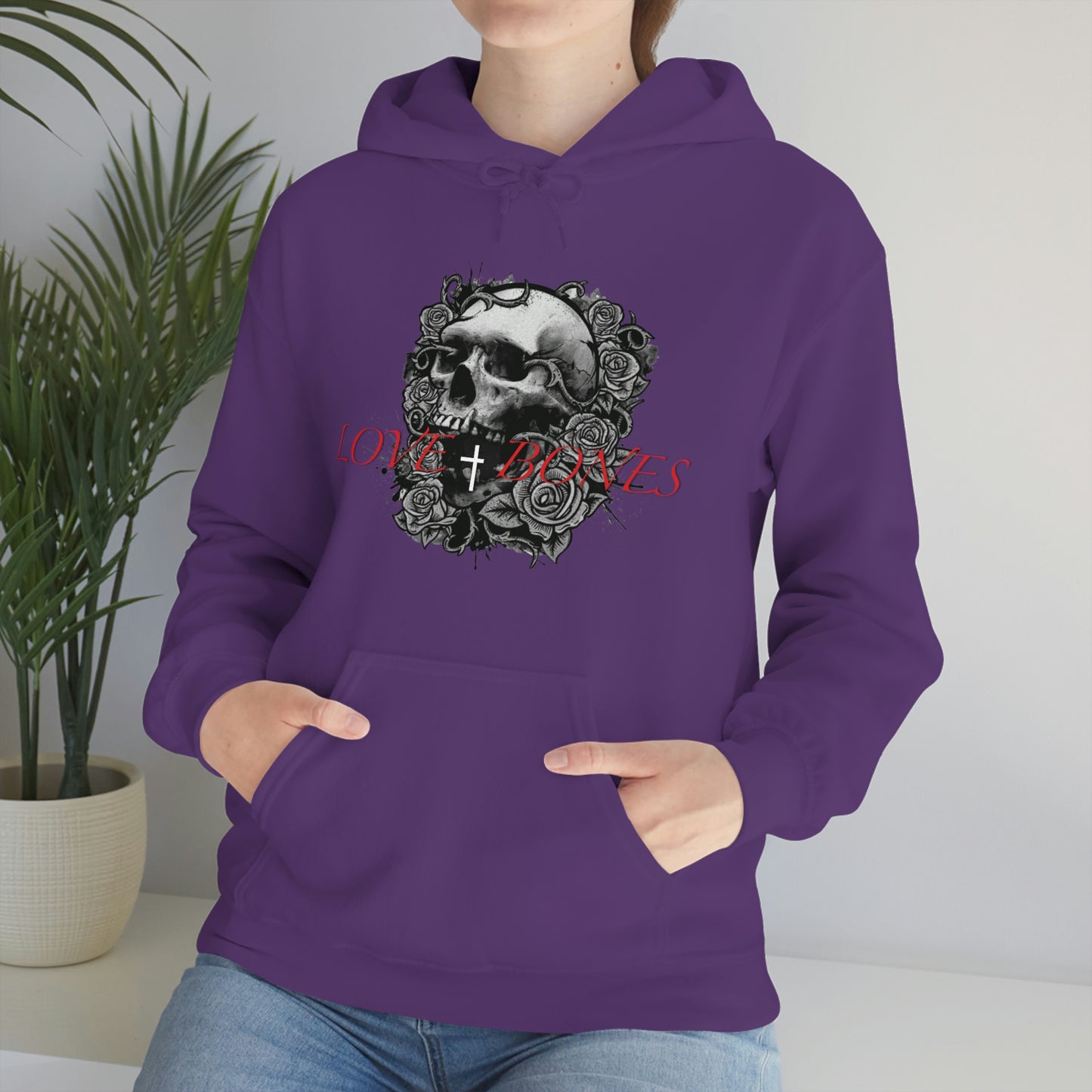 FADED LOVE Hooded Sweatshirt Soft Unisex Heavy Blend™