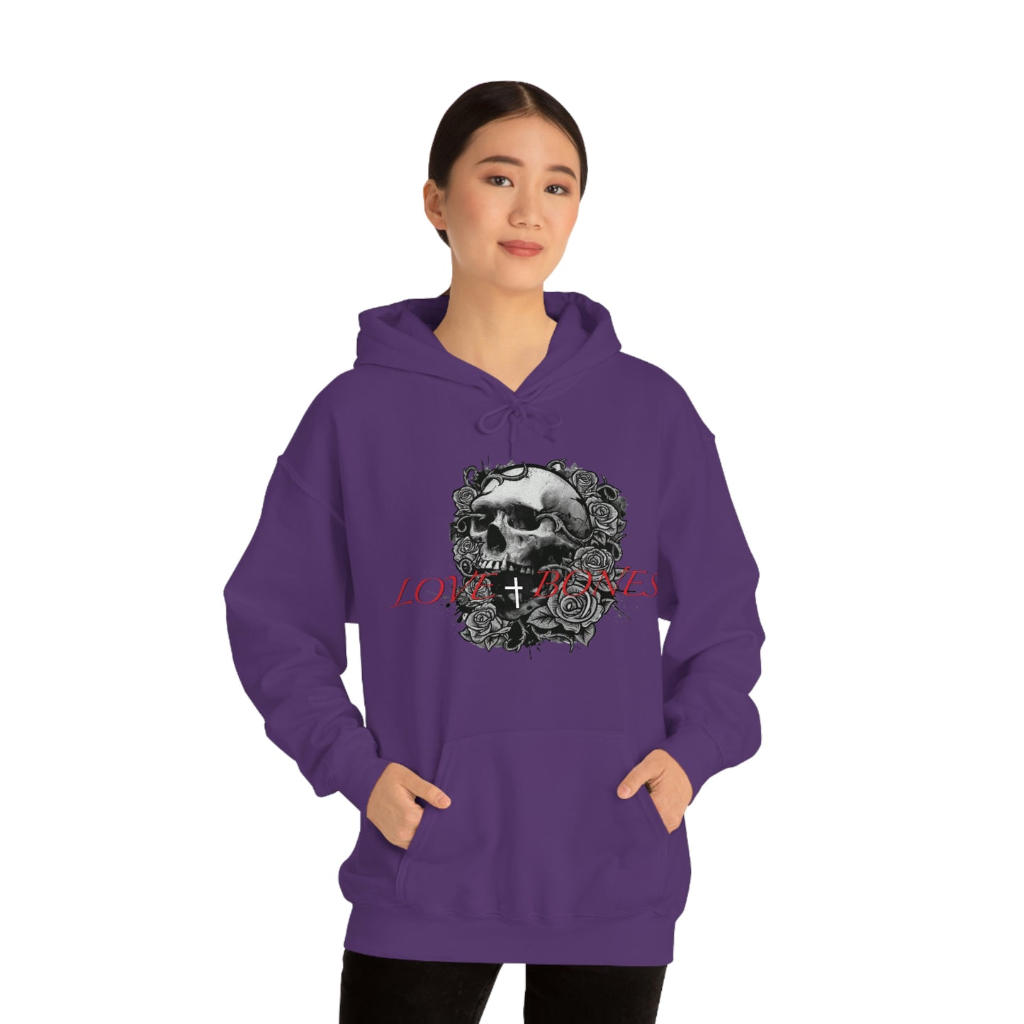 FADED LOVE Hooded Sweatshirt Soft Unisex Heavy Blend™