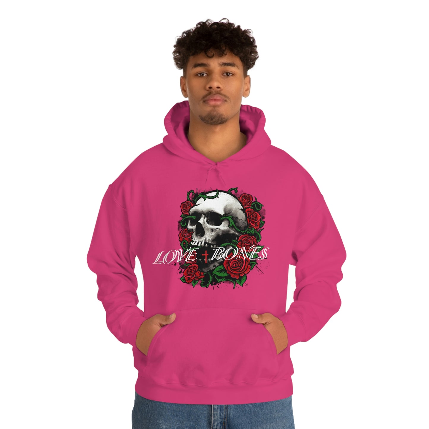 DRUNK in LOVE Hooded Sweatshirt Soft Unisex Heavy Blend™