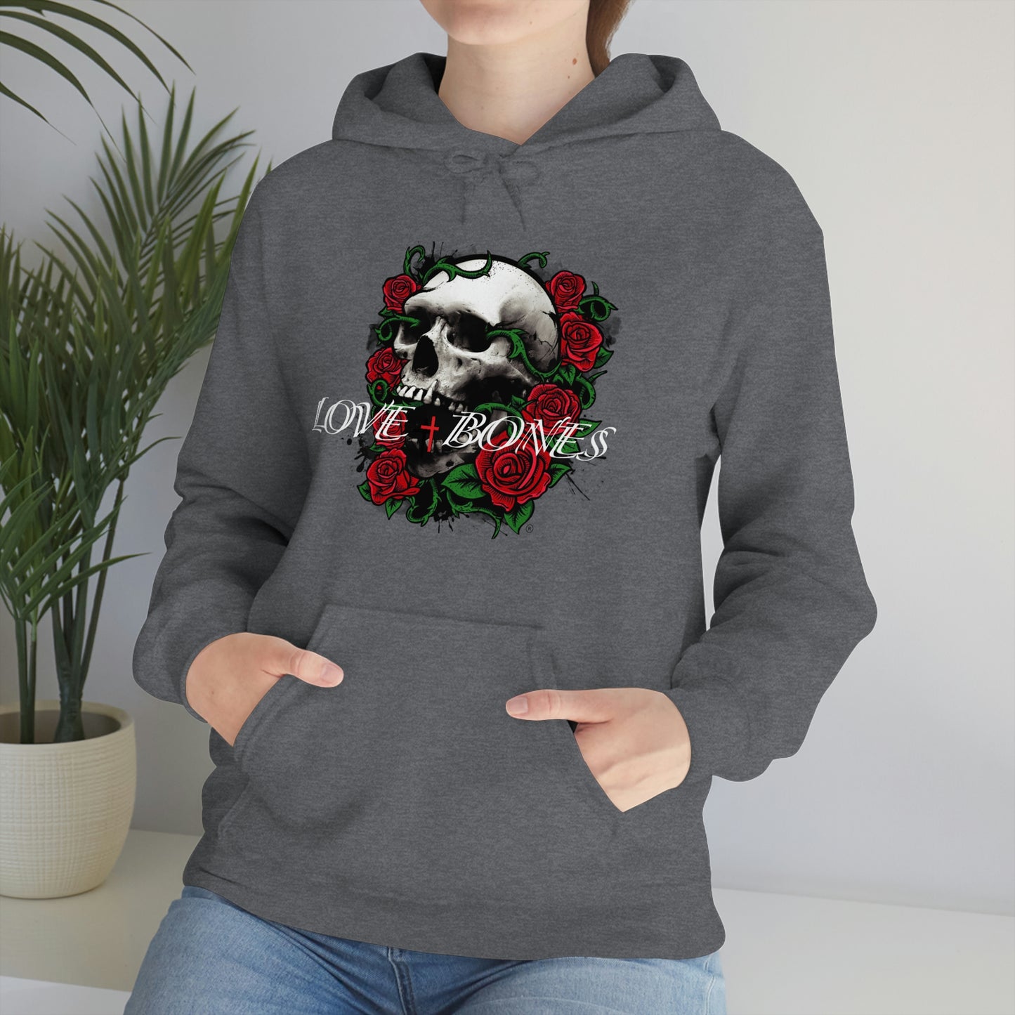 DRUNK in LOVE Hooded Sweatshirt Soft Unisex Heavy Blend™