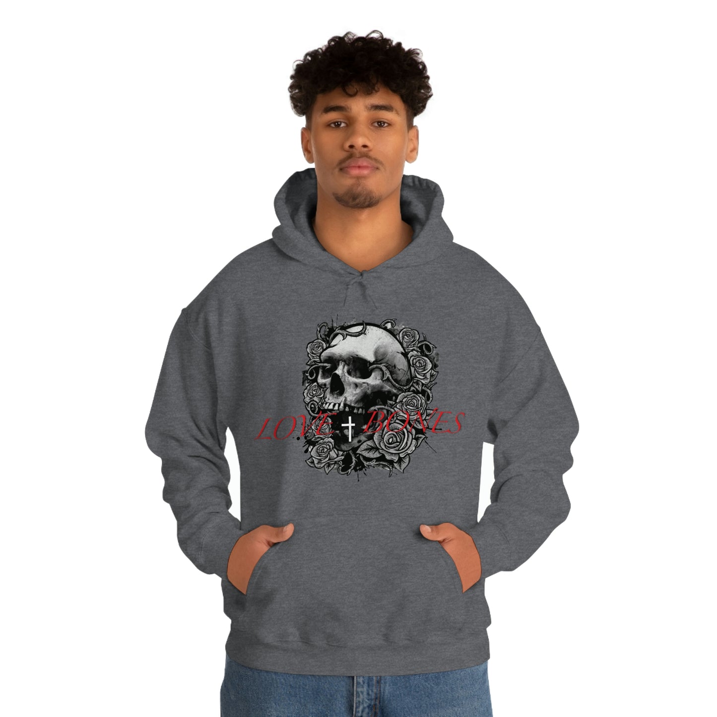 FADED LOVE Hooded Sweatshirt Soft Unisex Heavy Blend™