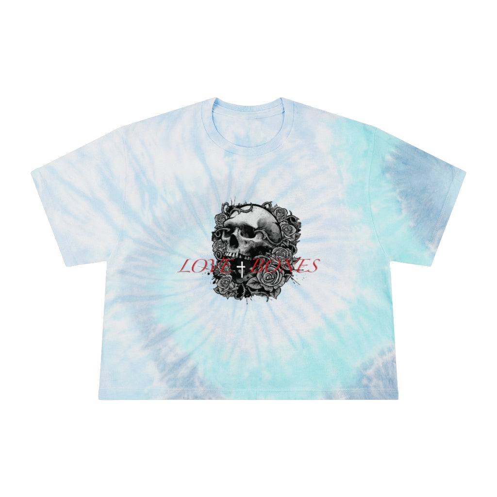 FADED LOVE EUPHORIA Tie-Dye Crop Tee