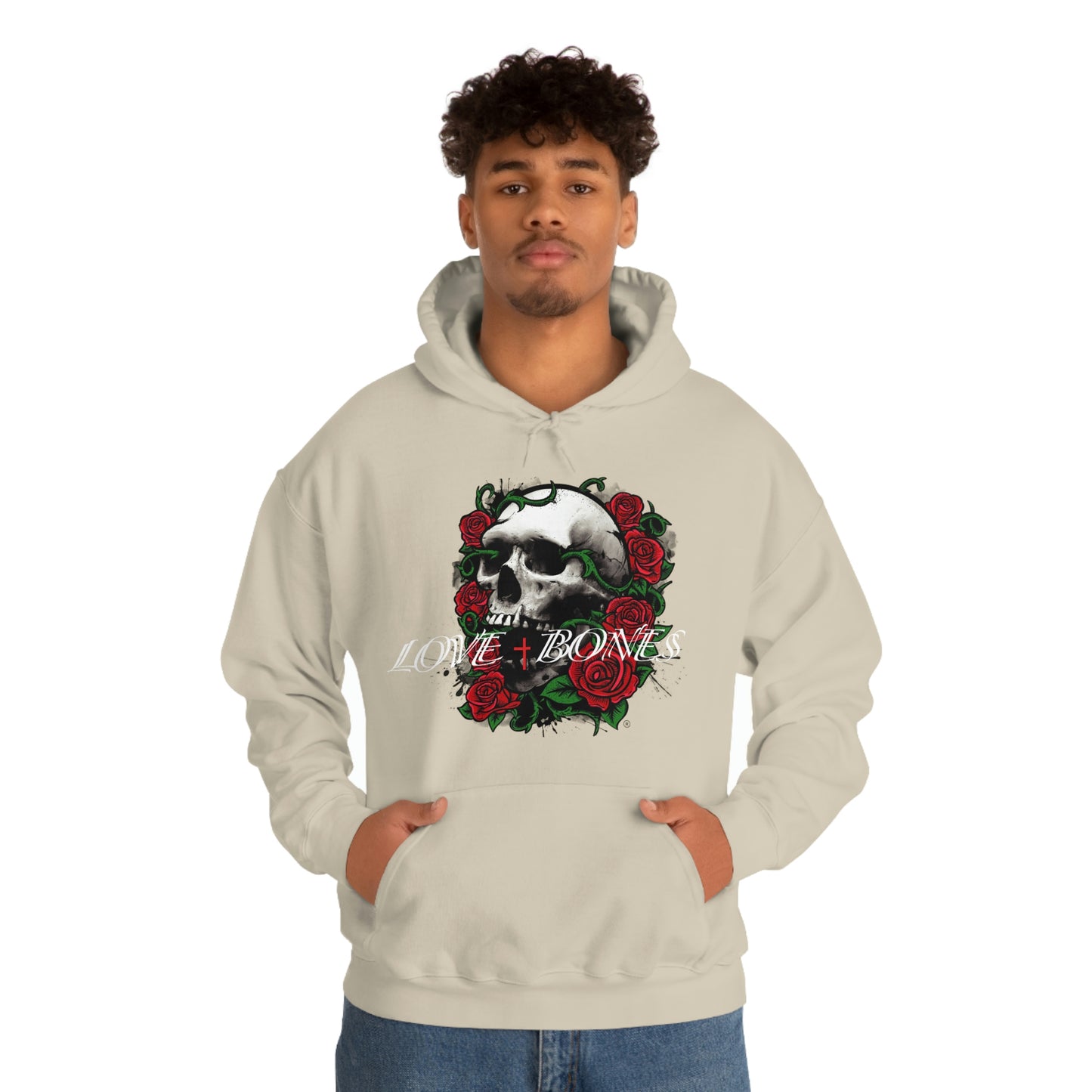 DRUNK in LOVE Hooded Sweatshirt Soft Unisex Heavy Blend™
