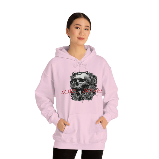 FADED LOVE Hooded Sweatshirt Soft Unisex Heavy Blend™