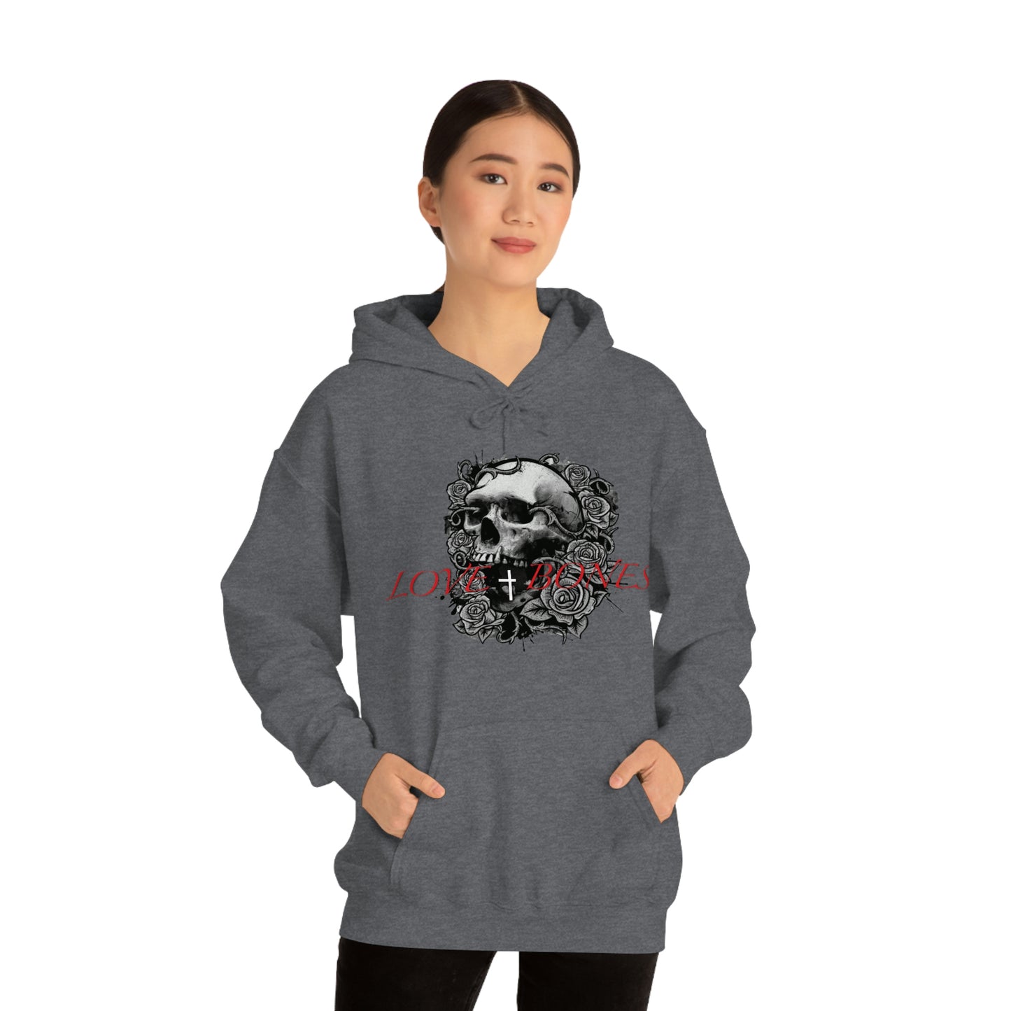FADED LOVE Hooded Sweatshirt Soft Unisex Heavy Blend™