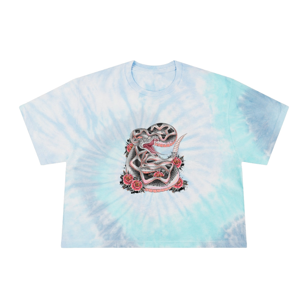 BITE INTO LOVE with our EUPHORIA Tie-Dye Crop Tee